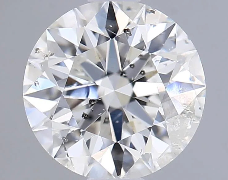 0.70ct Round Natural Diamond (Colour G, Clarity I1, Cut EX, IGI Certified)