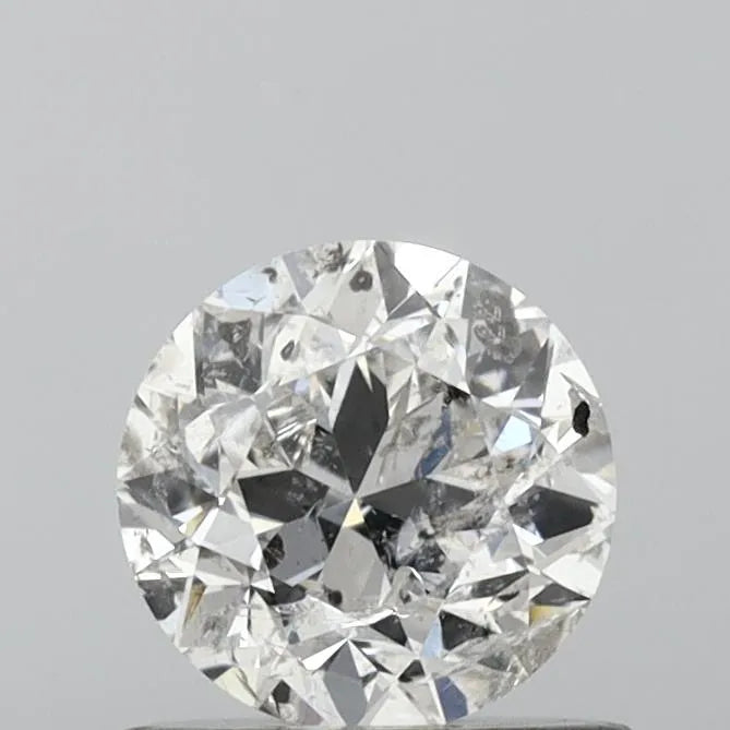 0.71ct Round Natural Diamond (Colour G, Clarity I1, Cut VG, IGI Certified)