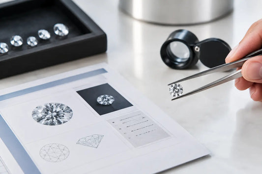 Guía de certificación de diamantes de laboratorio