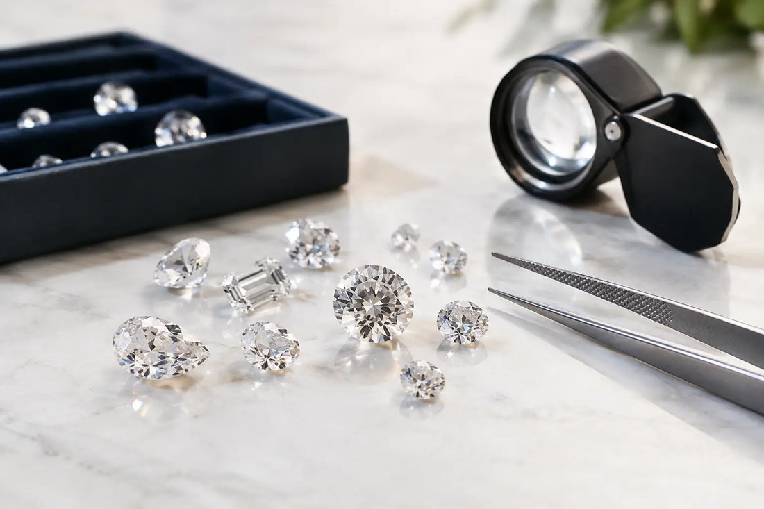 Guía de diamantes sueltos para elegir con certeza