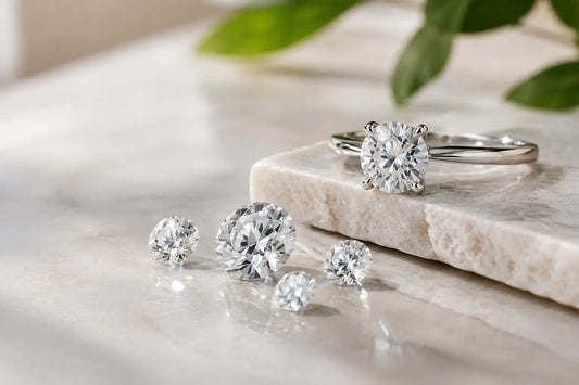 Diamantes cultivados duraderos para cada día