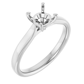 14K Yellow   4-8.5mm  Engagement Ring Mounting