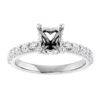 14K Engagement Ring Mounting